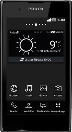 Смартфон LG P940 Prada 3 Black - Иркутск